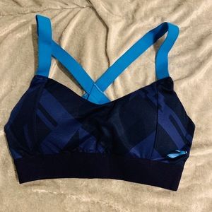 Blues sports bra